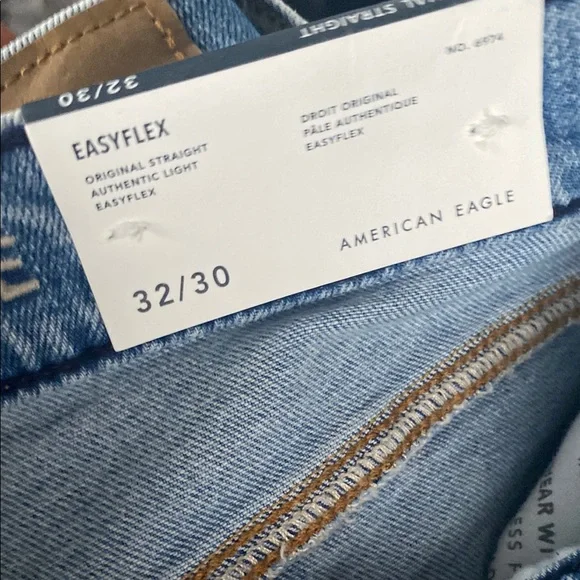 American Eagle AE Easy Flex Original Straight Men’s 32x30  Jeans NWT - Picture 2 of 8